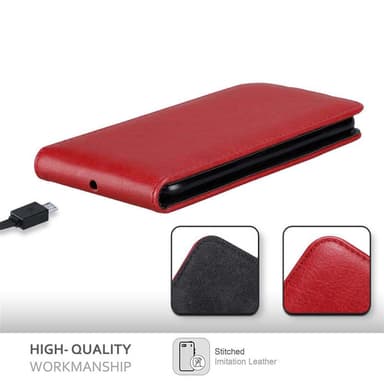 Sony Xperia C4 Flipfodral Skal (Röd)