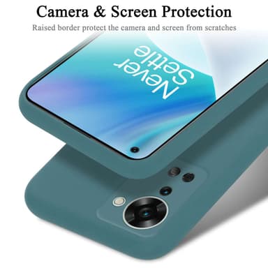 OnePlus Nord 2T Skal Fodral Case (Grön)