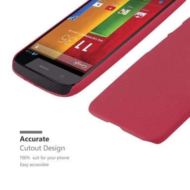 Motorola MOTO Z2 Skal Fodral Case (Röd)