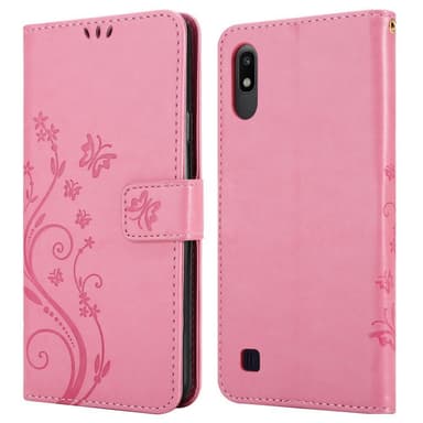 Samsung Galaxy A10 / M10 Plånboksfodral Skal (Rosa)