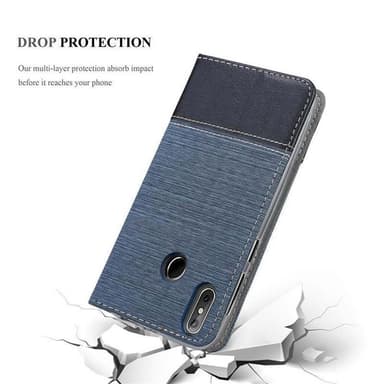 Cubot J3 PRO Plånboksfodral Skal (Blå)