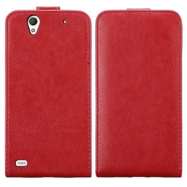 Sony Xperia C4 Flipfodral Skal (Röd)