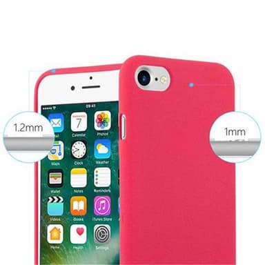 Skal iPhone 7 / 7S / 8 / SE 2020 Fodral Case (Röd)
