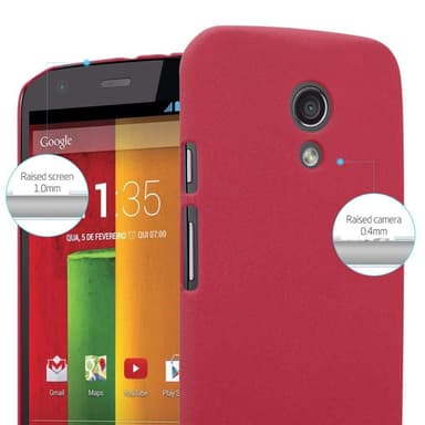 Motorola MOTO Z2 Skal Fodral Case (Röd)