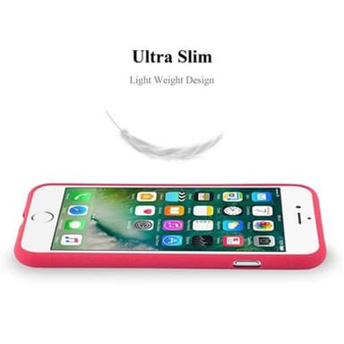 Skal iPhone 7 / 7S / 8 / SE 2020 Fodral Case (Röd)