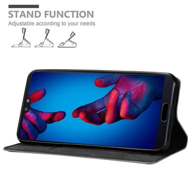 Huawei P20 Skal Fodral Case (Grå)