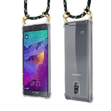 Samsung Galaxy NOTE 4 Skal Fodral Kedja (Brun)