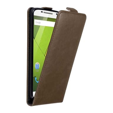 Motorola MOTO X PLAY Flipfodral Skal (Brun)