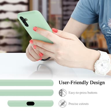 Samsung Galaxy A13 5G Skal Fodral Case (Grön)