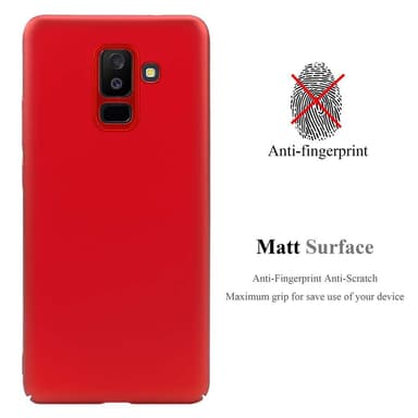 Samsung Galaxy A6 PLUS 2018 Skal Fodral Case (Röd)