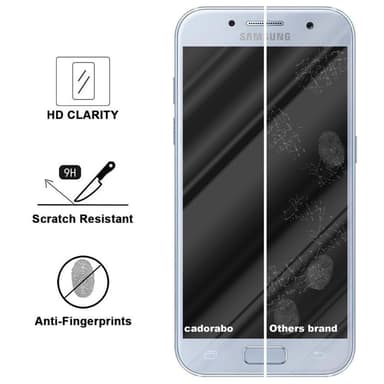 Samsung Galaxy A7 2017 Skyddsglas Skyddsfilm Skärmskydd