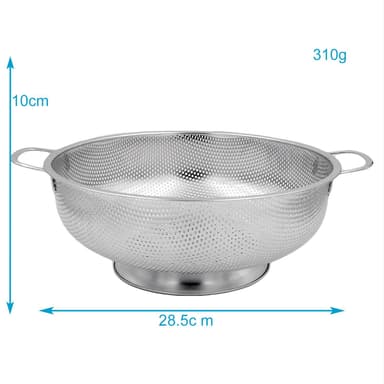 Sikta i rostfritt stål Kökshjälp Sil för kök (Silver)