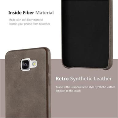 Samsung Galaxy A3 2015 Skal Fodral Case (Brun)
