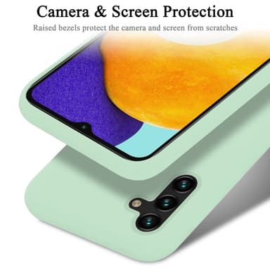 Samsung Galaxy A13 5G Skal Fodral Case (Grön)