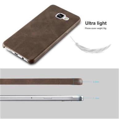Samsung Galaxy A3 2015 Skal Fodral Case (Brun)