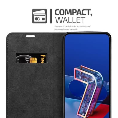 Asus ZenFone 7 PRO Skal Fodral Case (Röd)