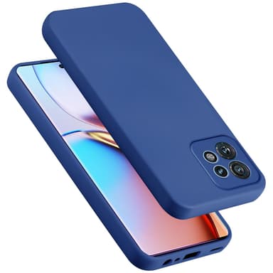 Motorola Edge 40 Pro Skal Fodral Case (Blå)