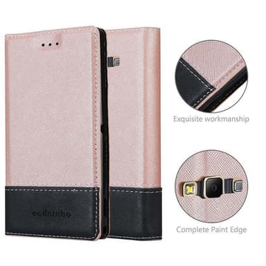 Samsung Galaxy A7 2015 Skal Fodral Case (Rosa)