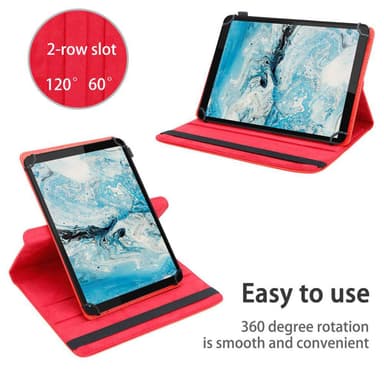Lenovo Tab M8 (8 tum) Skal Fodral Case (Röd)