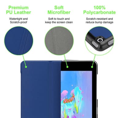 iPad PRO (9.7 tum) Skal Fodral Case (Blå)
