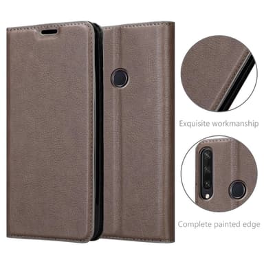 Huawei Y6P Skal Fodral Case (Brun)