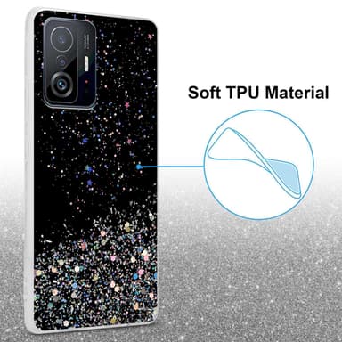 Xiaomi 11T / 11T PRO Skal Fodral Case (Svart)