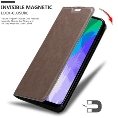Huawei Y6P Skal Fodral Case (Brun)