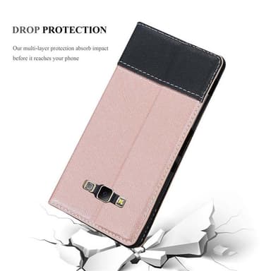Samsung Galaxy A7 2015 Skal Fodral Case (Rosa)
