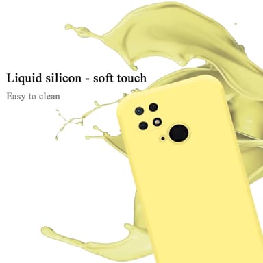 Xiaomi RedMi 10C / POCO C40 Skal Fodral Case (Gul)