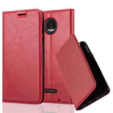 Motorola MOTO Z PLAY Skal Fodral Case (Röd)