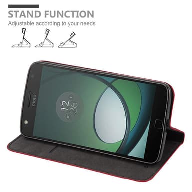Motorola MOTO Z PLAY Skal Fodral Case (Röd)