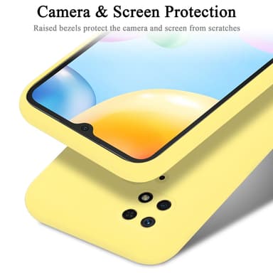 Xiaomi RedMi 10C / POCO C40 Skal Fodral Case (Gul)