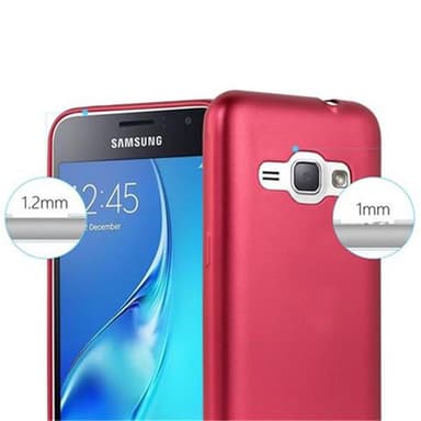 Skal Samsung Galaxy J1 2016 Fodral Case (Röd)