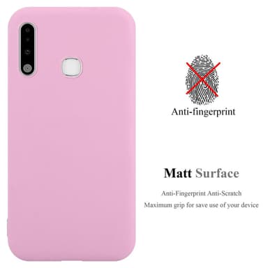 Skal Samsung Galaxy A70e Fodral Case (Rosa)