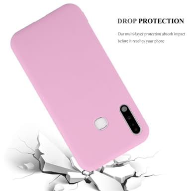 Skal Samsung Galaxy A70e Fodral Case (Rosa)