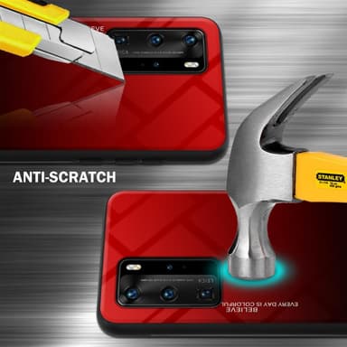 Huawei P40 PRO / P40 PRO+ Skal Fodral Case (Svart)