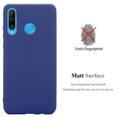 Skal Huawei P30 LITE Fodral Case (Blå)