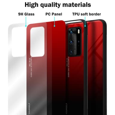 Huawei P40 PRO / P40 PRO+ Skal Fodral Case (Svart)