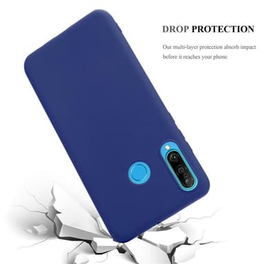 Skal Huawei P30 LITE Fodral Case (Blå)