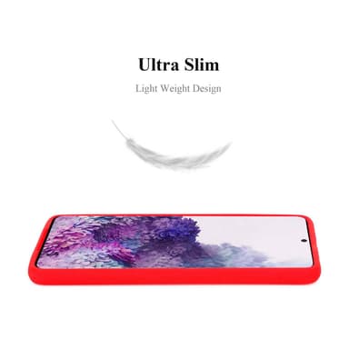 Skal Samsung Galaxy S20 PLUS Fodral Case (Röd)