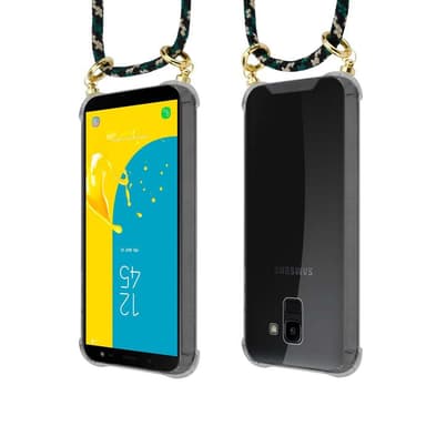 Samsung Galaxy J6 2018 Skal Fodral Kedja (Brun)