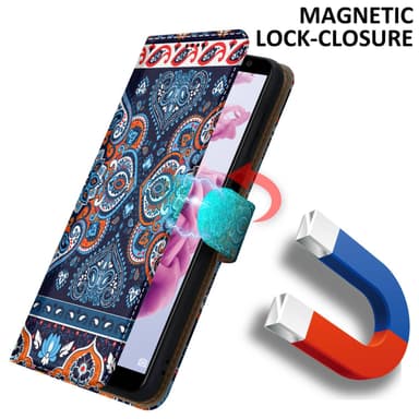 Huawei MATE 10 LITE Plånboksfodral Skal (Blå)