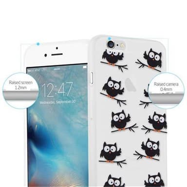Skal / Skal för iPhone 6 / 6S Fodral av flexibelt