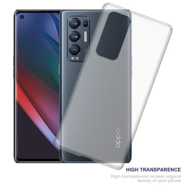 Oppo FIND X3 NEO Skal Fodral Case (Transparent)