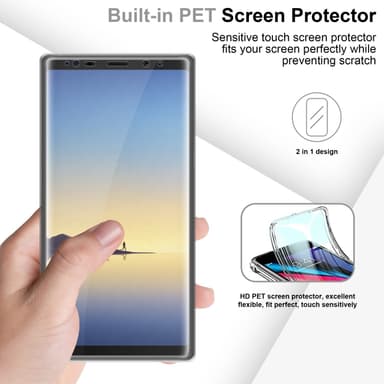 Skal Samsung Galaxy NOTE 8 Fodral Case (Transparent)