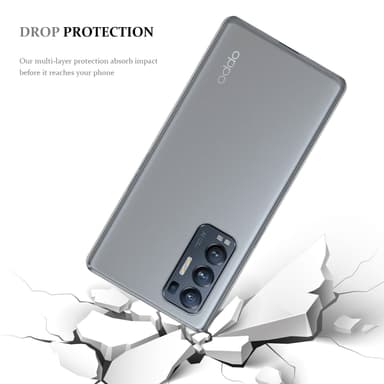 Oppo FIND X3 NEO Skal Fodral Case (Transparent)
