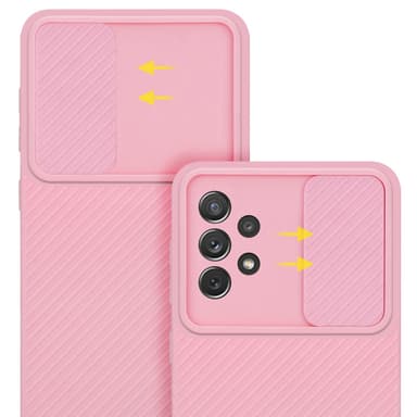 Skal Samsung Galaxy A72 4G / 5G Fodral Case (Rosa)