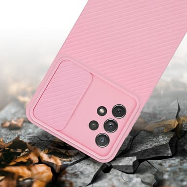 Skal Samsung Galaxy A72 4G / 5G Fodral Case (Rosa)