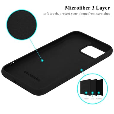 Motorola MOTO G 5G PLUS Skal Fodral Case (Svart)