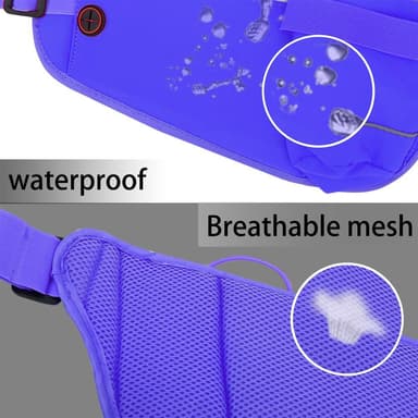 Fanny pack för mobiltelefonerJusterbar längd midjeväska
